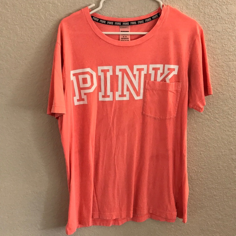 VS PINK neon t-shirt